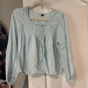 American Eagle peasant top